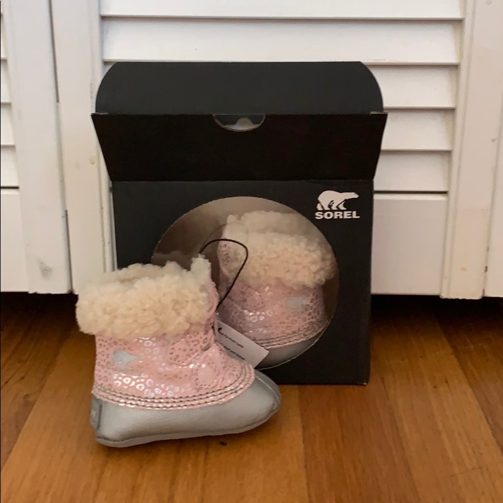 Sorel Baby winter boots pink